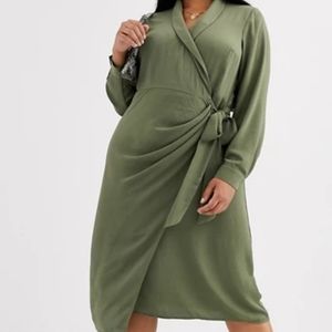 ASOS Olive Green Dress